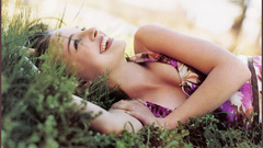 Actress Natalie Portman lying