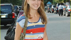 Actress Natalie Portman street