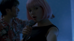 Actress pink hair Lost