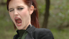 Actress redheads Eva Green