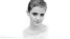 Actress short hair white