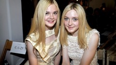 Actress Sisters Dakota Fanning elle fanning