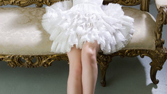 Actress white dress blondes