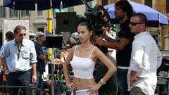 Adriana lima nipples through