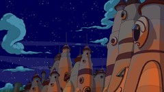 Adventure time cartoonish