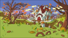 Adventure time cartoonish