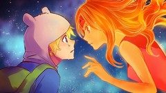 Adventure time finn the human Flame Princess