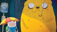 Adventure time jake the dog finn the human My Neighbour Totoro