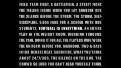 Advertisement American Football Nike