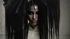 Advertisement artwork Viral hair in face