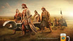 Advertisement brands historic artwork beers