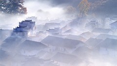 Advertisement cityscapes surreal artwork