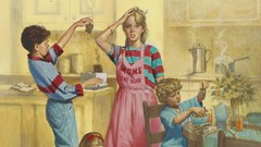 Advertisement Cover creativity mother artwork 1992 pinups old 