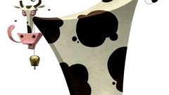 Advertisement Cows artwork inspirational