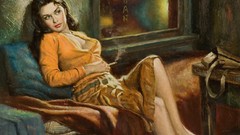 Advertisement creativity artwork pinups