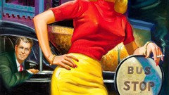 Advertisement creativity artwork pinups old people