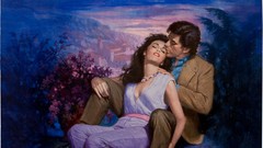 Advertisement creativity artwork pinups old people