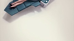 Advertisement flying brands artwork