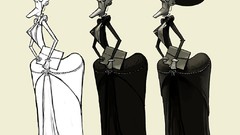 Advertisement lip gloss artwork glossy texture inspirational