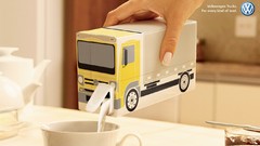 Advertisement milk Volkswagen