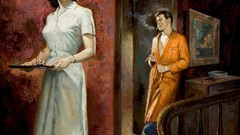 Advertisement nurse creativity artwork pinups old people