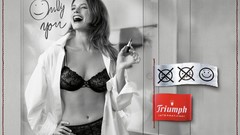 Advertisement open mouth