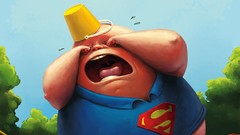 Advertisement superman artwork inspirational