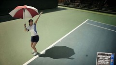 Advertisement Umbrellas tennis