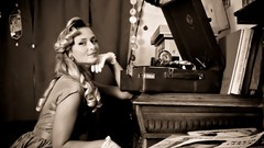 Advertisement USSR artwork Russians