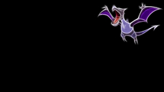 Aerodactyl Pokemon black background