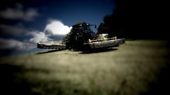 Agriculture farming Claas Valtra T170 Claas Disco