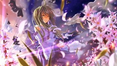 Ahoge flower petals Japanese