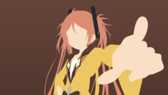 Aihara Enju Black Bullet Minimalism anime girls Anime