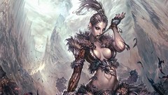 Aion cleavage female warriors