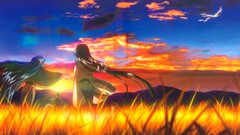 Air long hair scenic