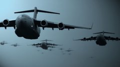 Air strike guys! breast massive Formation tha