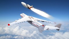 Aircraft 3d ukrainian renders Antonov An-225