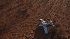 Aircraft abandoned Crash