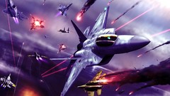 Aircraft ace combat F-22 Raptor