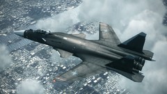 Aircraft ace combat fighter jets Su-47 Berkut