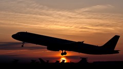 Aircraft air aviation skies