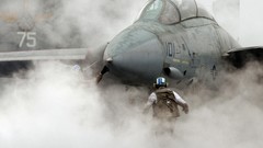 Aircraft air skies f-14 tomcat