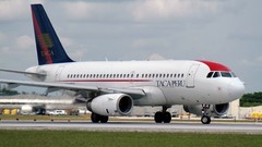 Aircraft airliners TACA airbus