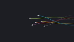 Aircraft airplanes minimalistic