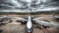 Aircraft airports HDR Photography American Airlines