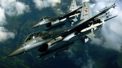 Aircraft Army f-16 fighting