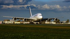 Aircraft aviation air france Airbus A380-800 airliners