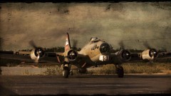 Aircraft aviation B-17 Flying Fortress