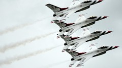 Aircraft aviation f-16 fighting falcon Thunderbirds (squadron) 