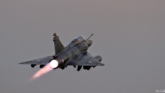 Aircraft aviation gray skies Dassault Mirage